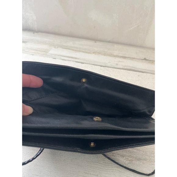 Black crossbody shoulder bag - Picture 3 of 9